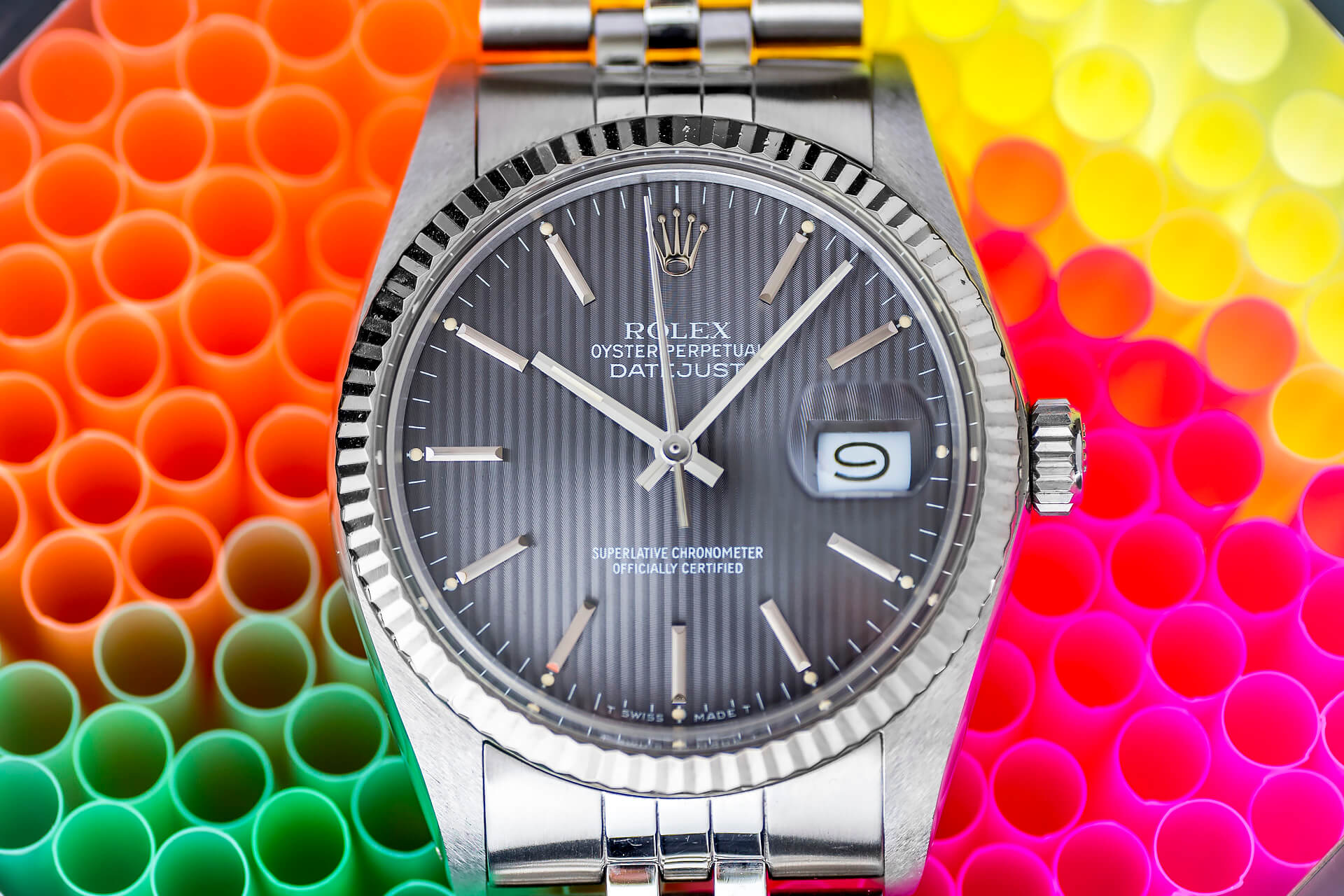 ROLEX DATEJUST ‘TAPESTRY DIAL’