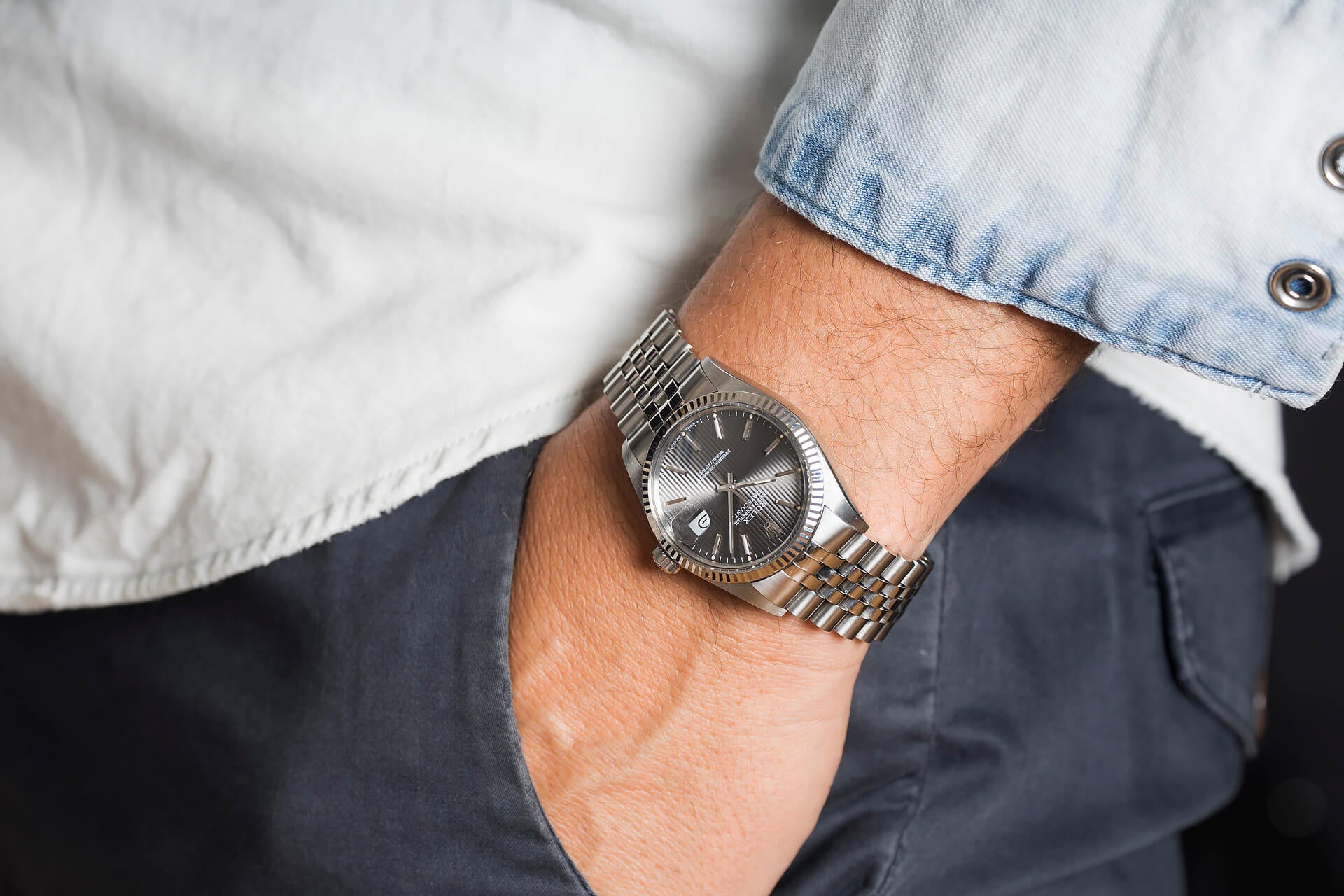 ROLEX DATEJUST ‘TAPESTRY DIAL’