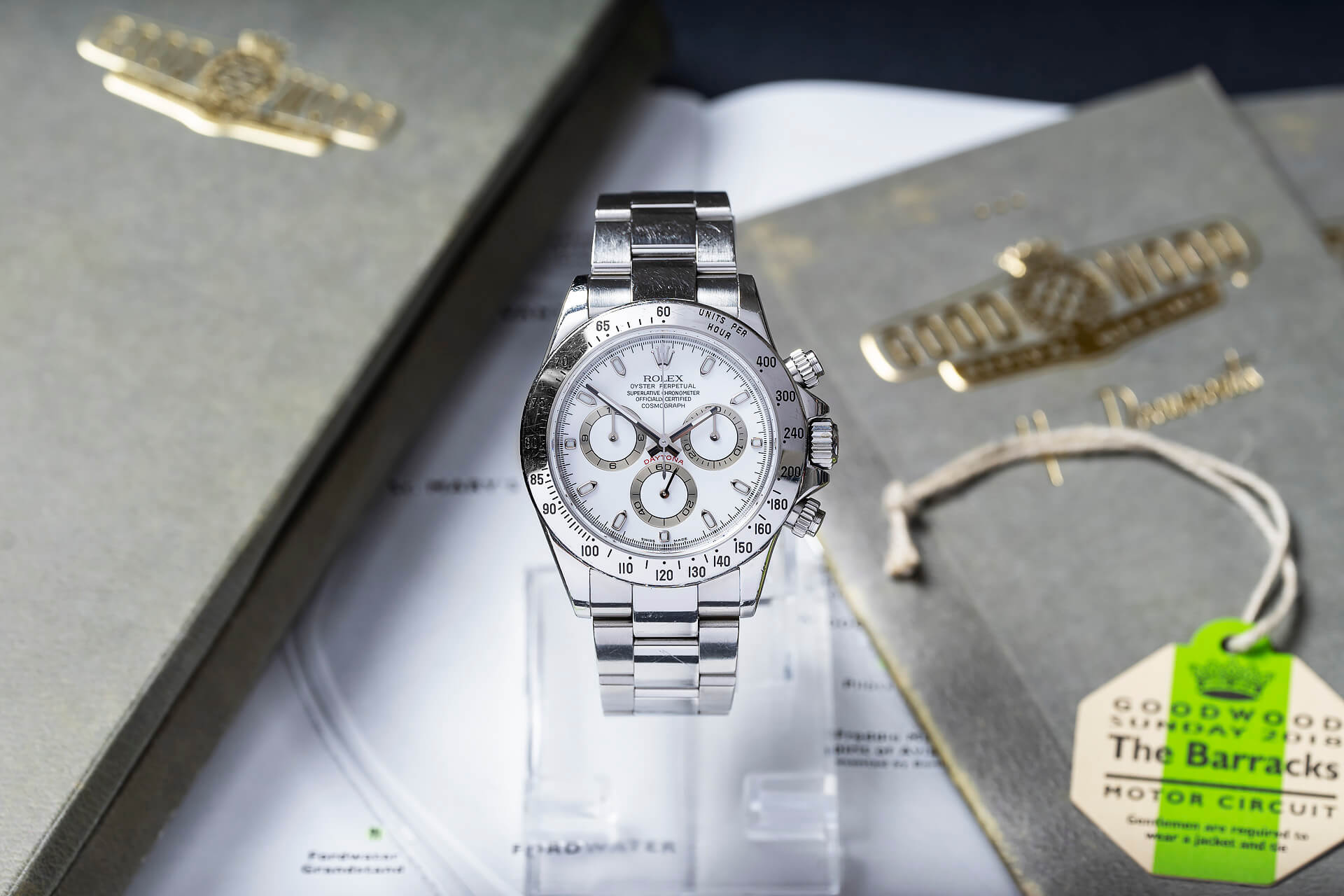 Rolx Daytona 116520 B&P Unpolished