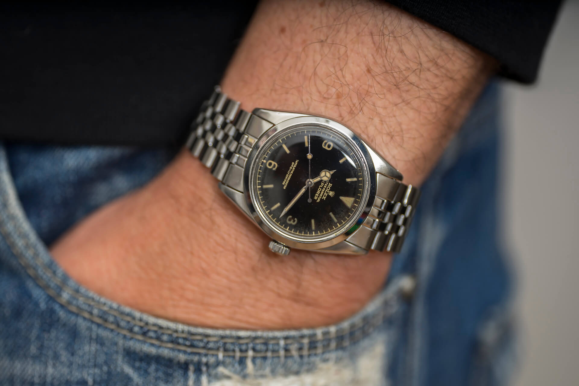 Rolex Explorer 1016 'Gilt Exclamation' Dial