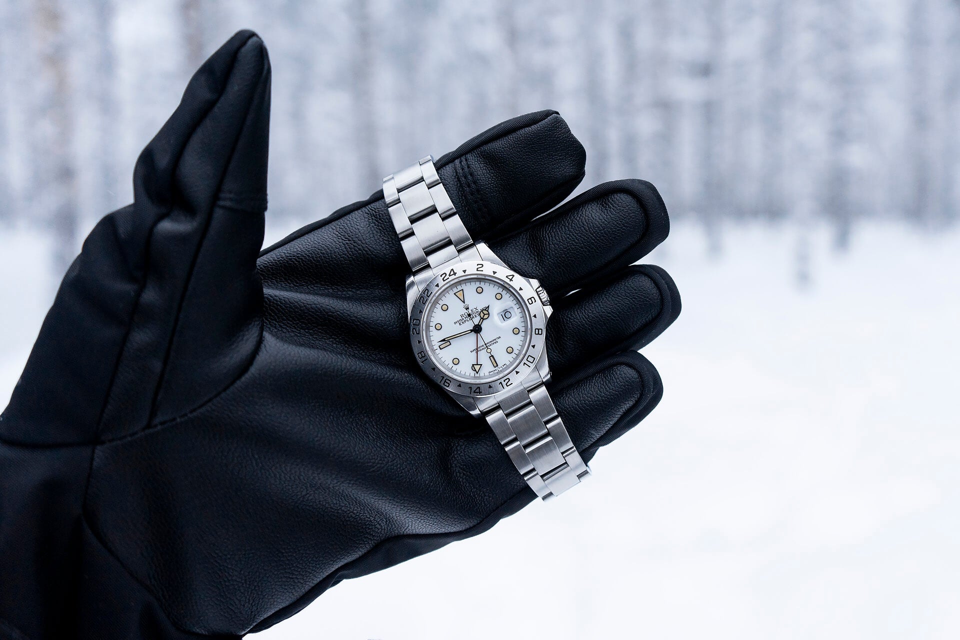 Rolex Explorer II 16570 'Chicchi Di Mais' B&P