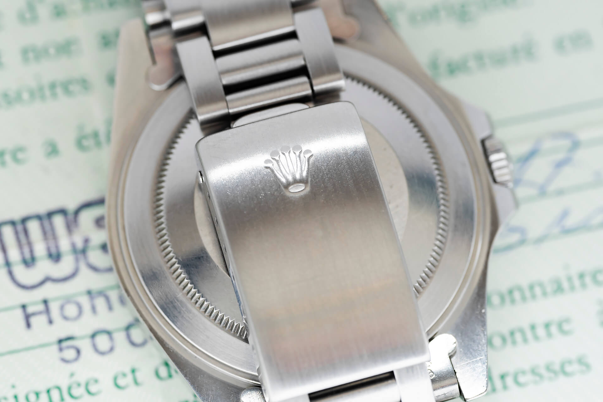 Rolex Explorer II 16570 'Chicchi Di Mais' B&P