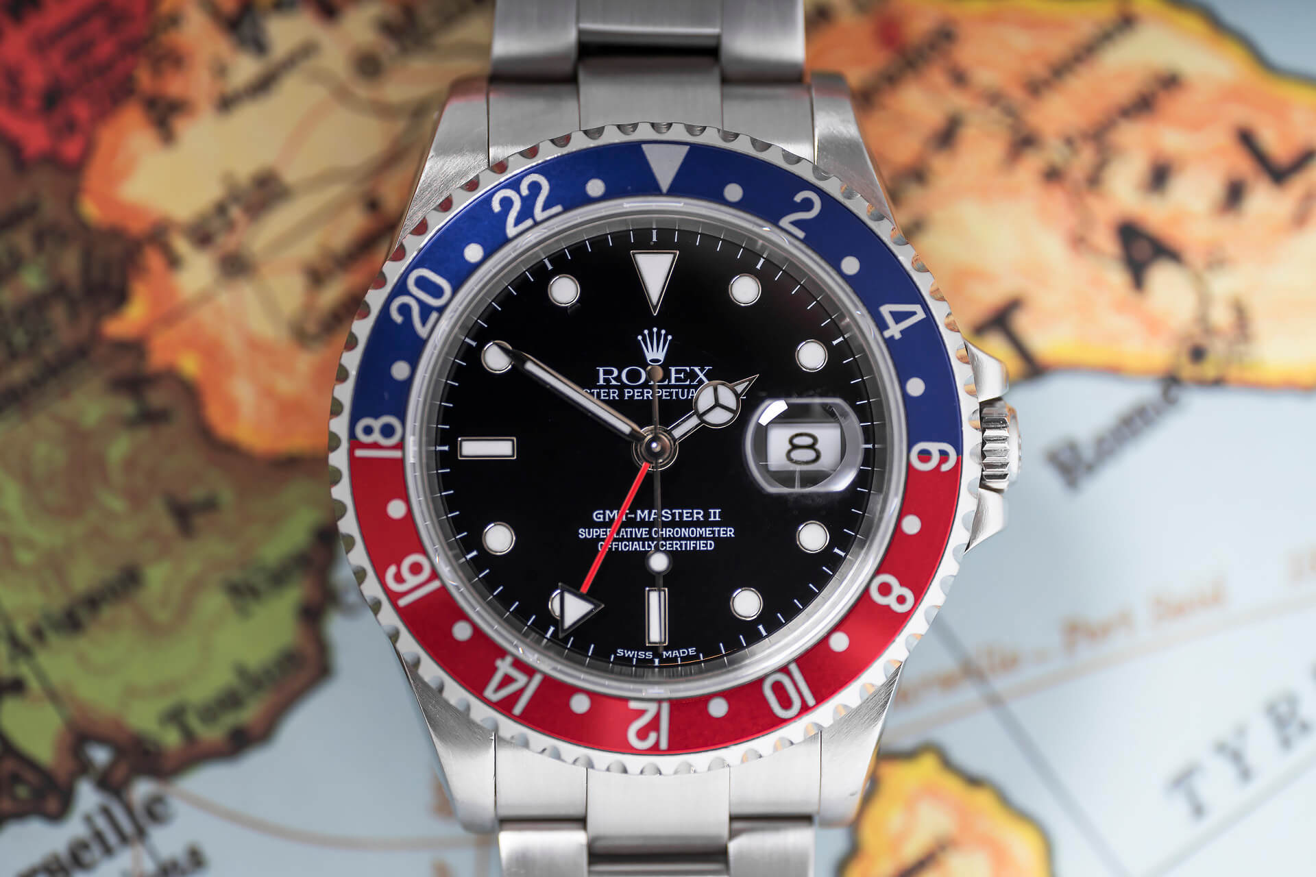 Rolex GMT-Master II 'Pepsi' B&P