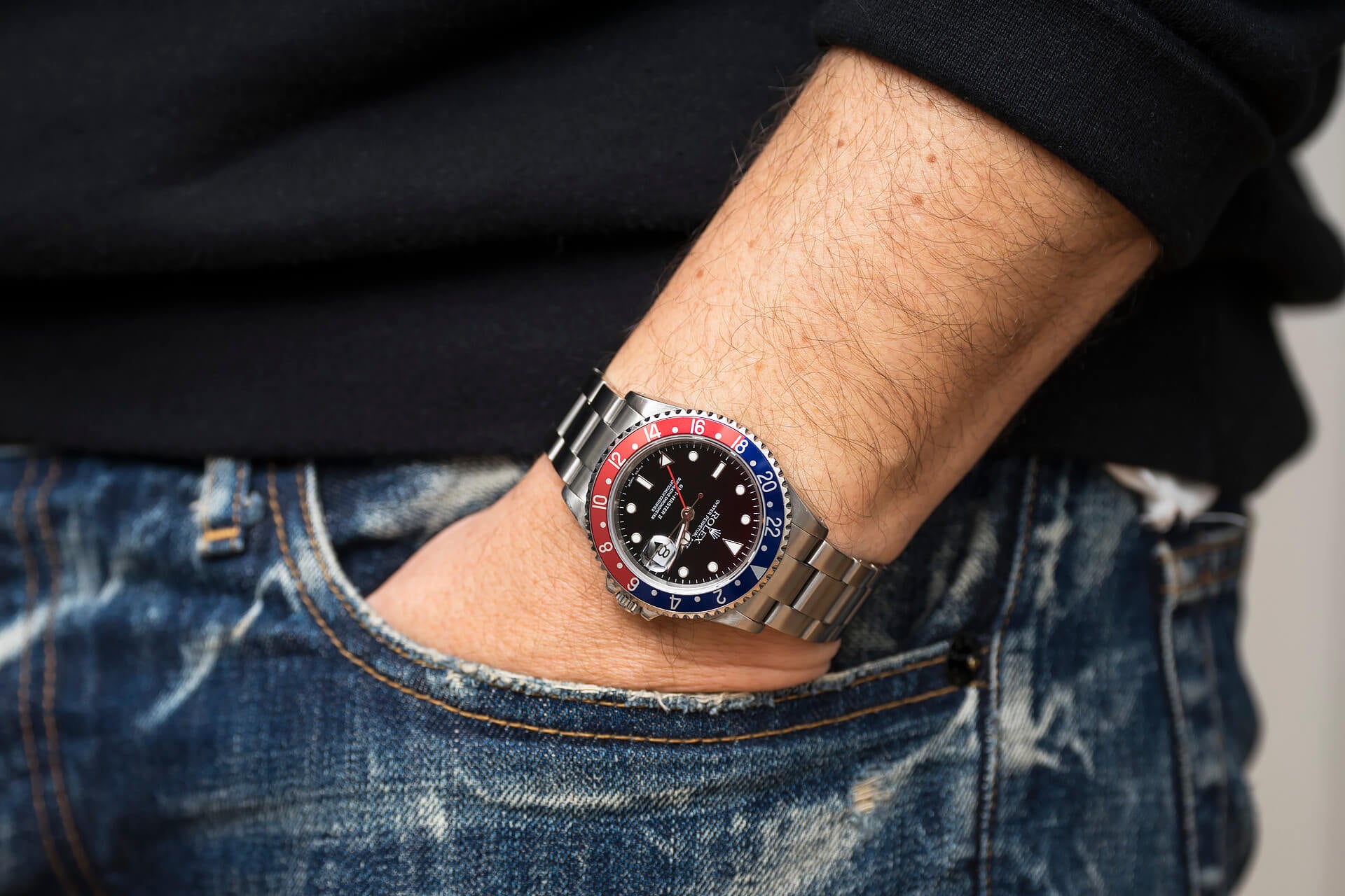 Rolex GMT-Master II 'Pepsi' B&P