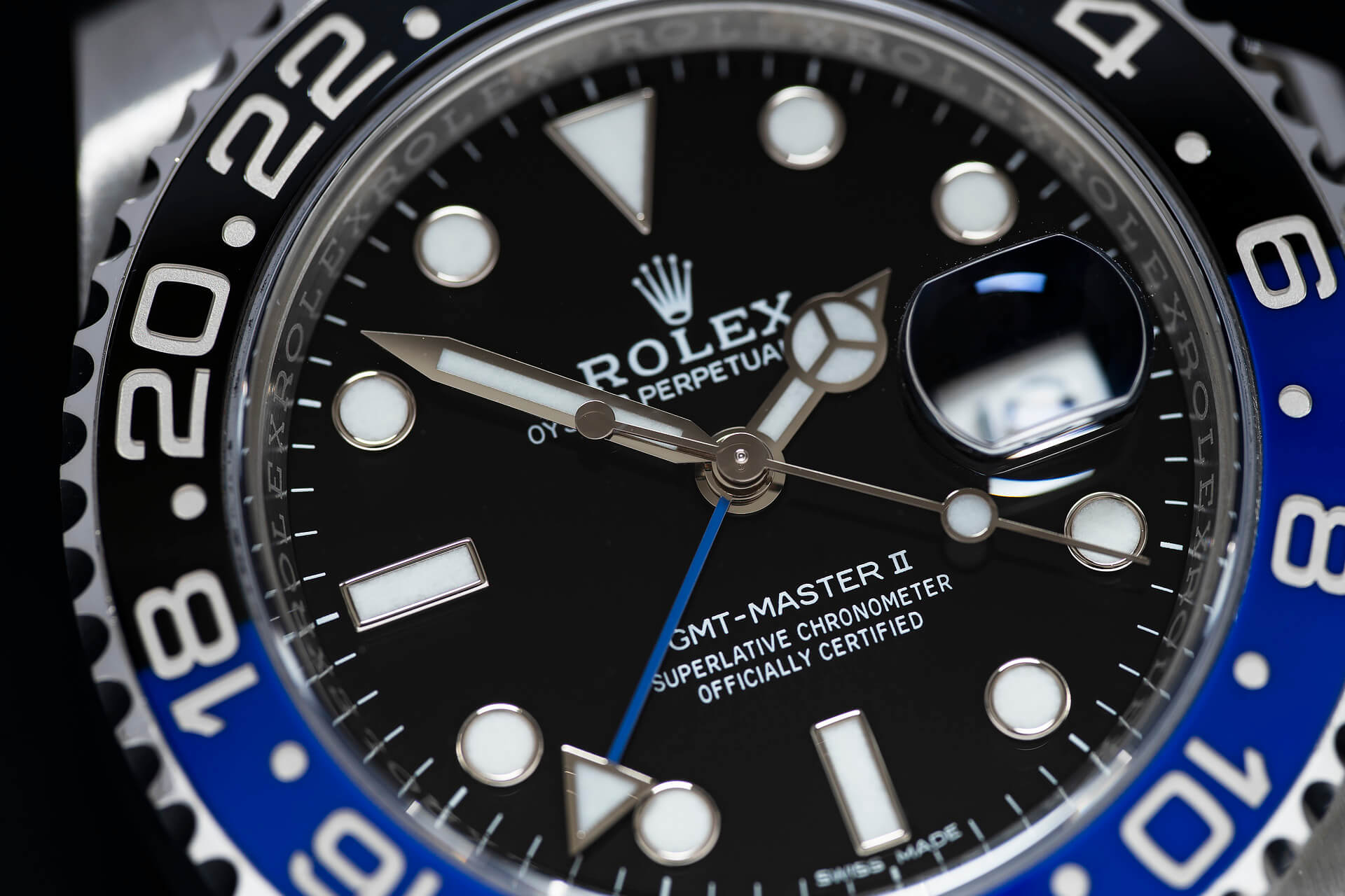 Rolex GMT-Master II 'Batman' B&P 116710BLNR