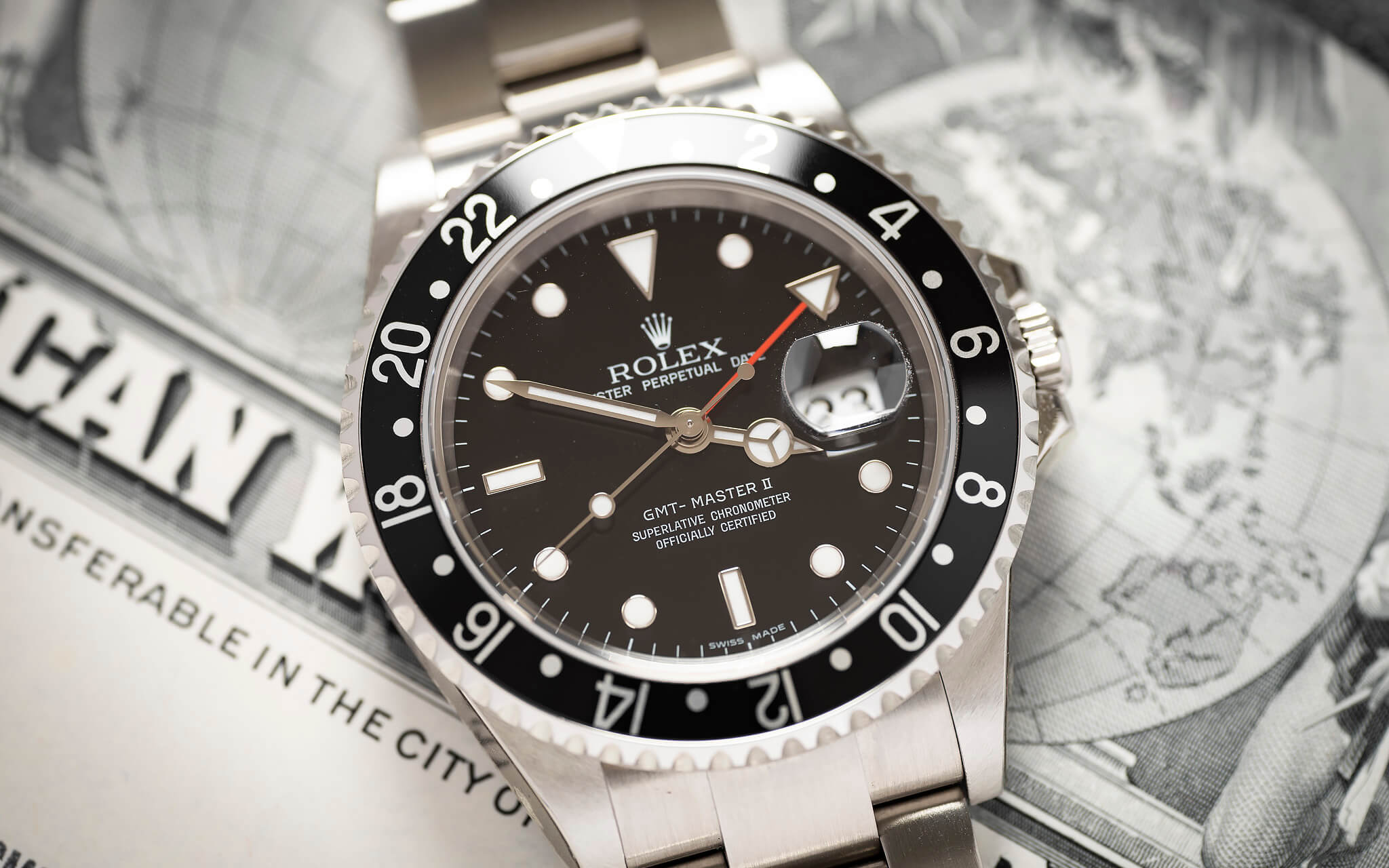 Rolex GMT-MASTER 16710 NOS & STICKERED
