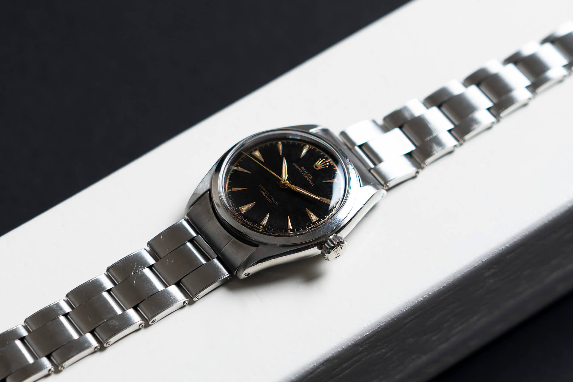 Rolex Oyster Perpetual reference 6084-0 'OCC Gilt Dial'