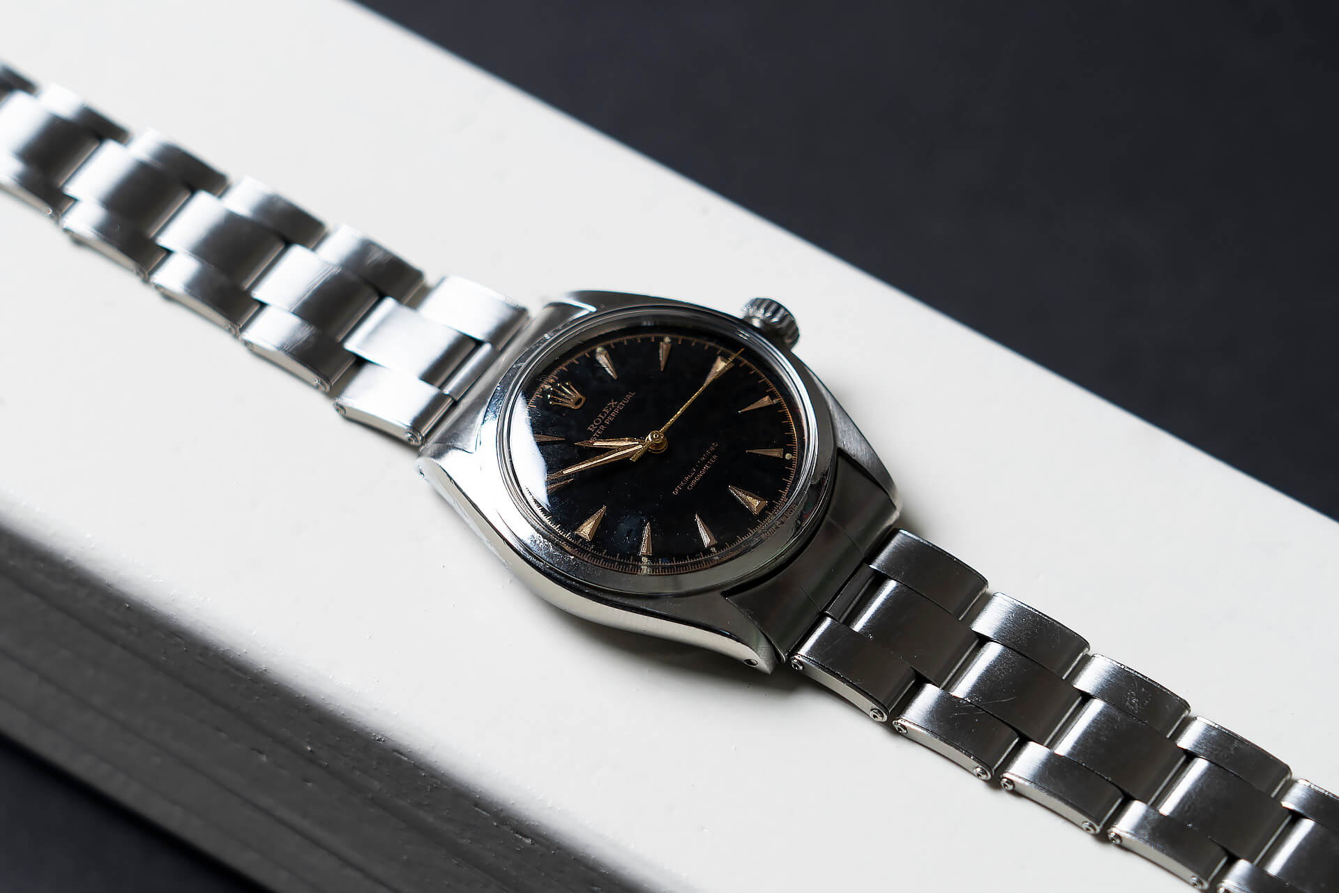 Rolex Oyster Perpetual reference 6084-0 'OCC Gilt Dial'