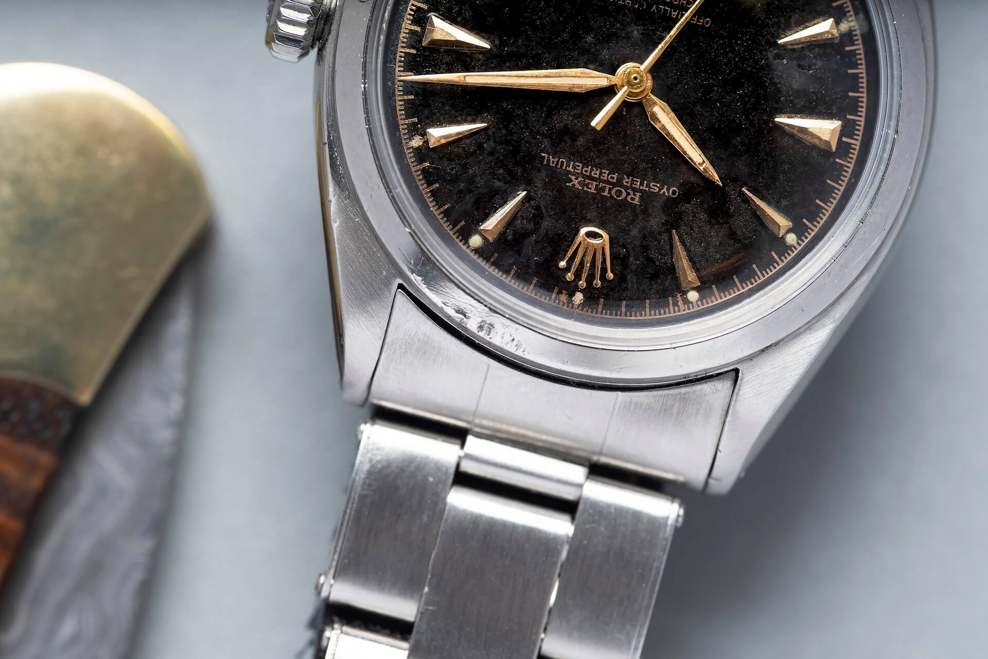 Rolex Oyster Perpetual reference 6084-0 'OCC Gilt Dial'