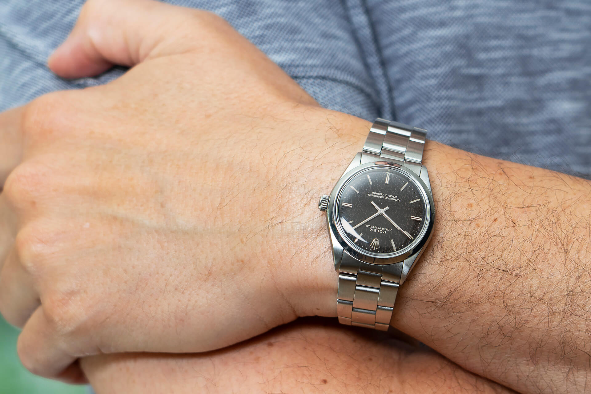 Rolex Oyster Perpetual 1002 'Gilt Dial'