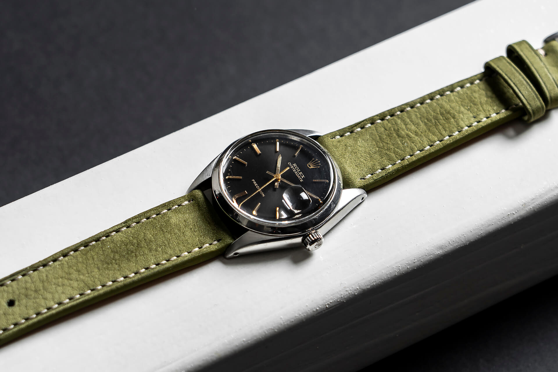 Rolex Oysterdate 6694 Tropical 'Olivio'