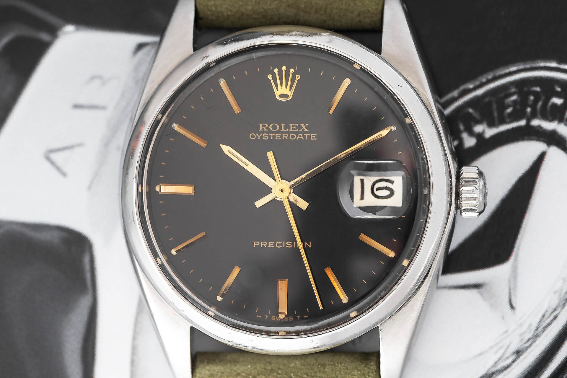 Rolex Oysterdate 6694 Tropical 'Olivio'