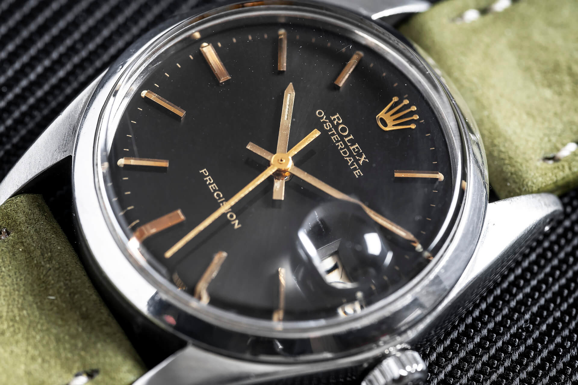 Rolex Oysterdate 6694 Tropical 'Olivio'