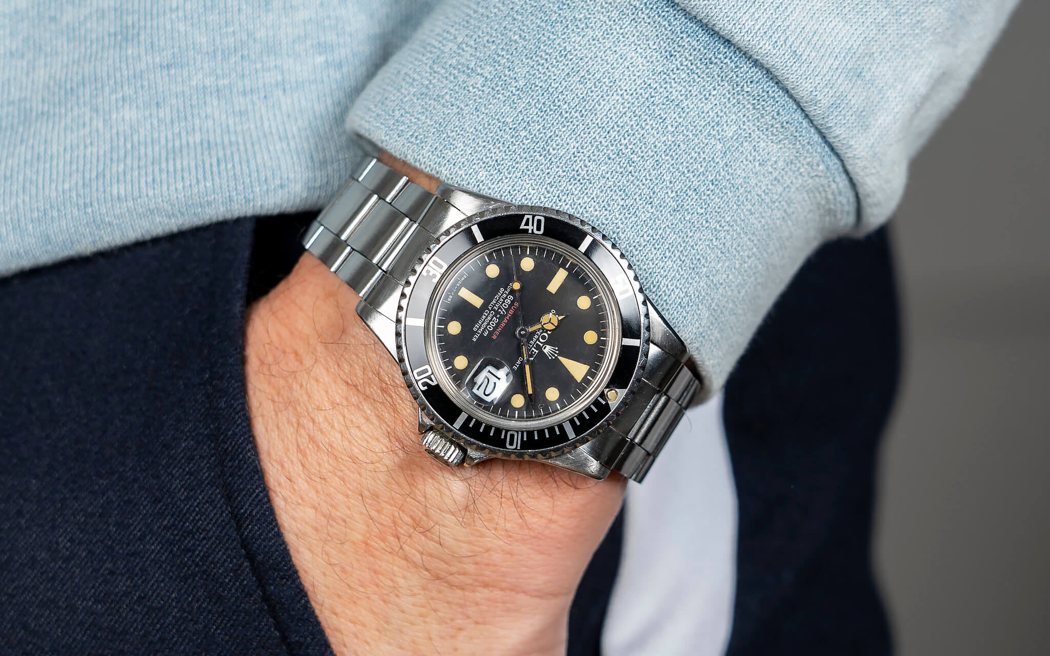 Rolex Submariner Date Ref. 1680 MK6 'Red Sub'