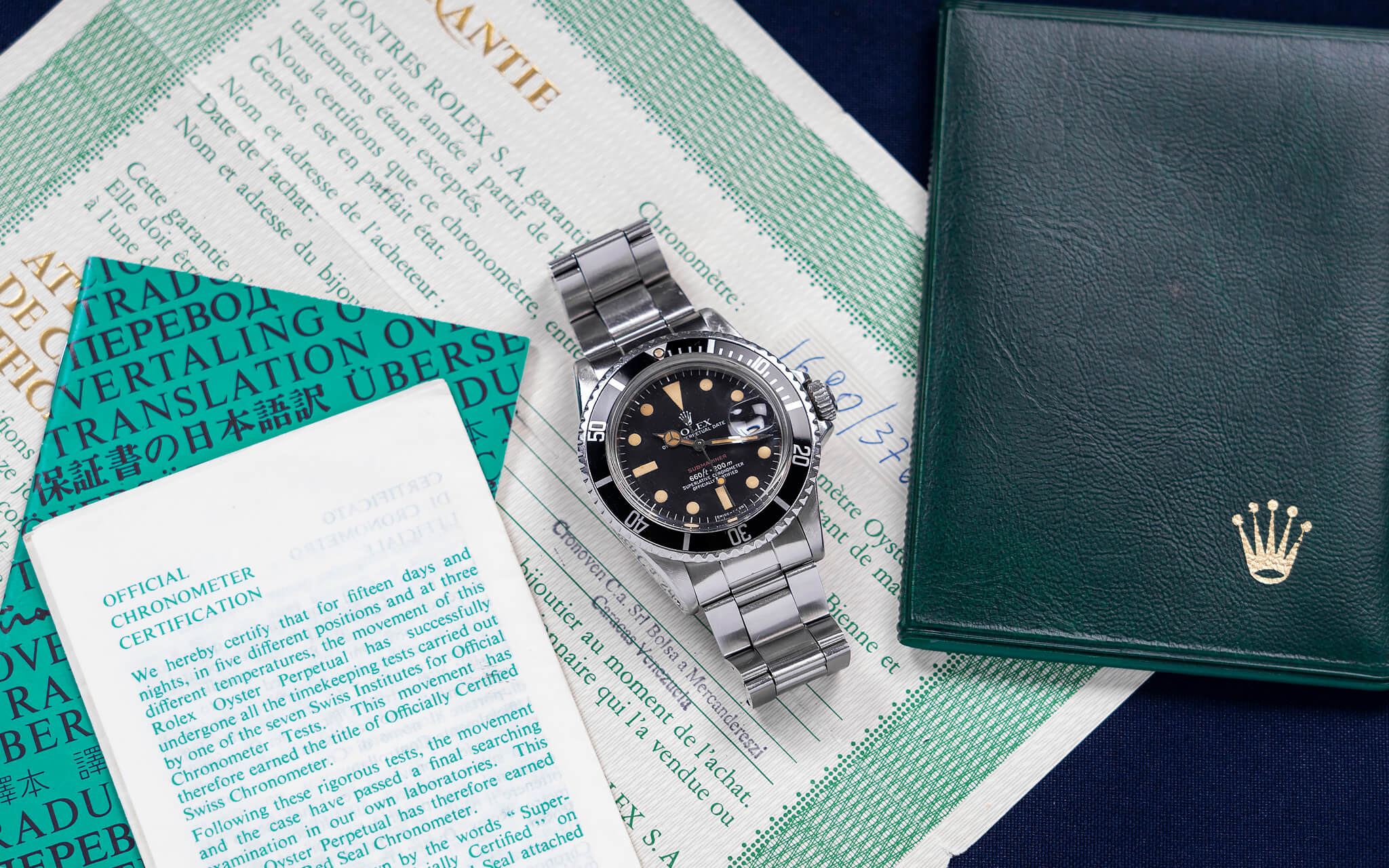 Rolex Submariner Date Ref. 1680 MK6 'Red Sub'