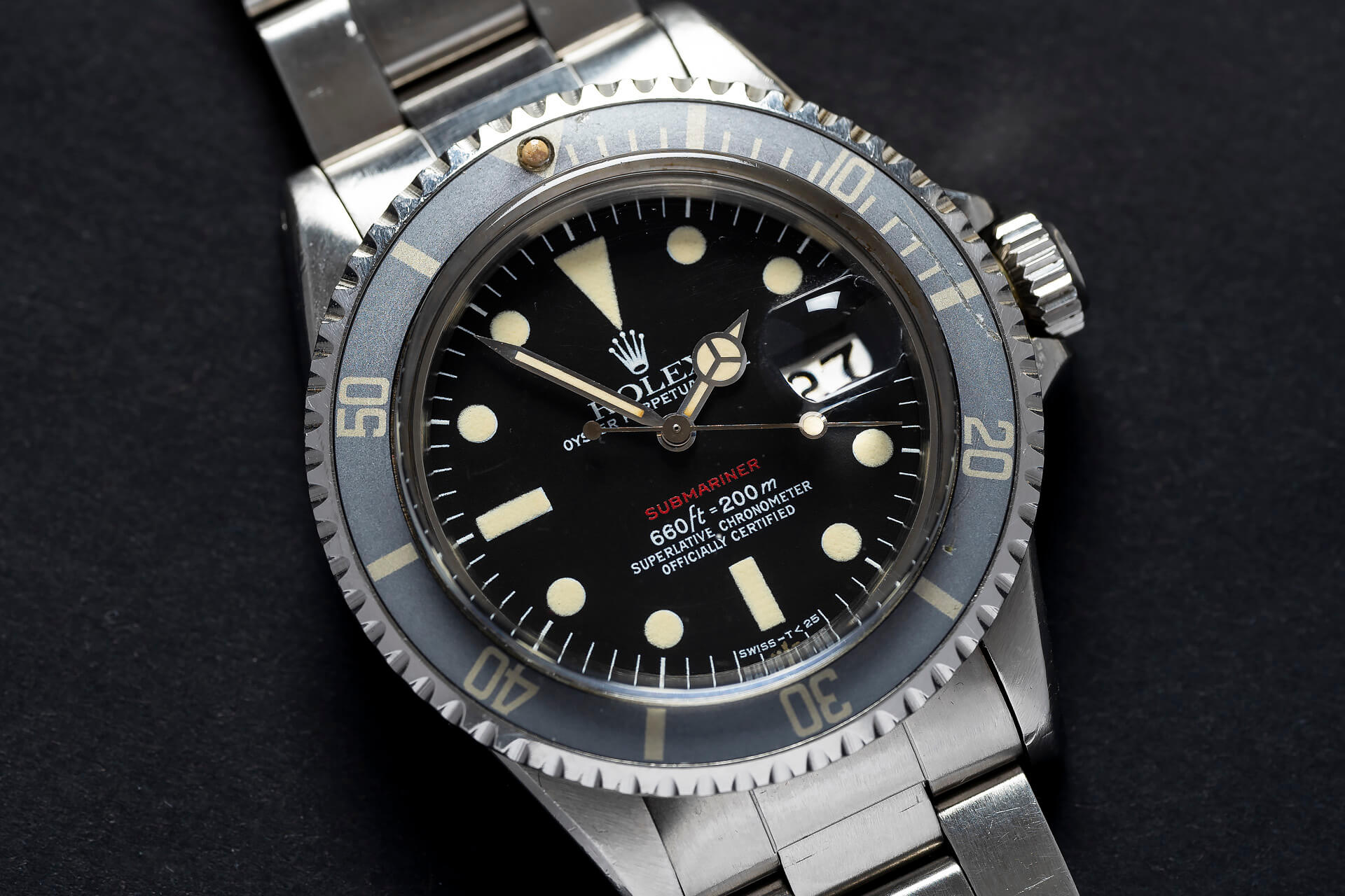 Rolex Submariner 1680 'Red Sub' B&P
