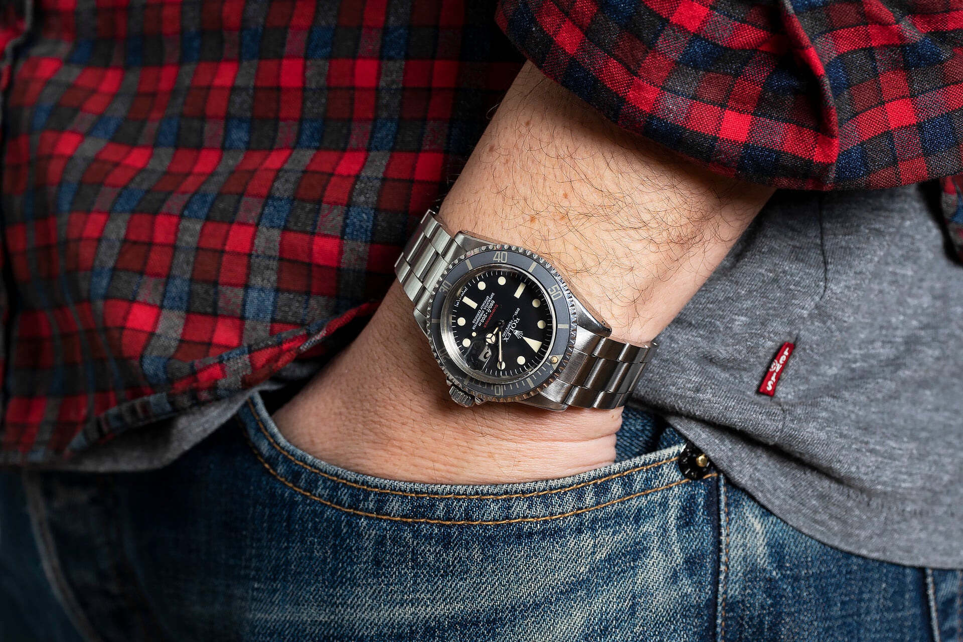 Rolex Submariner 1680 'Red Sub' B&P