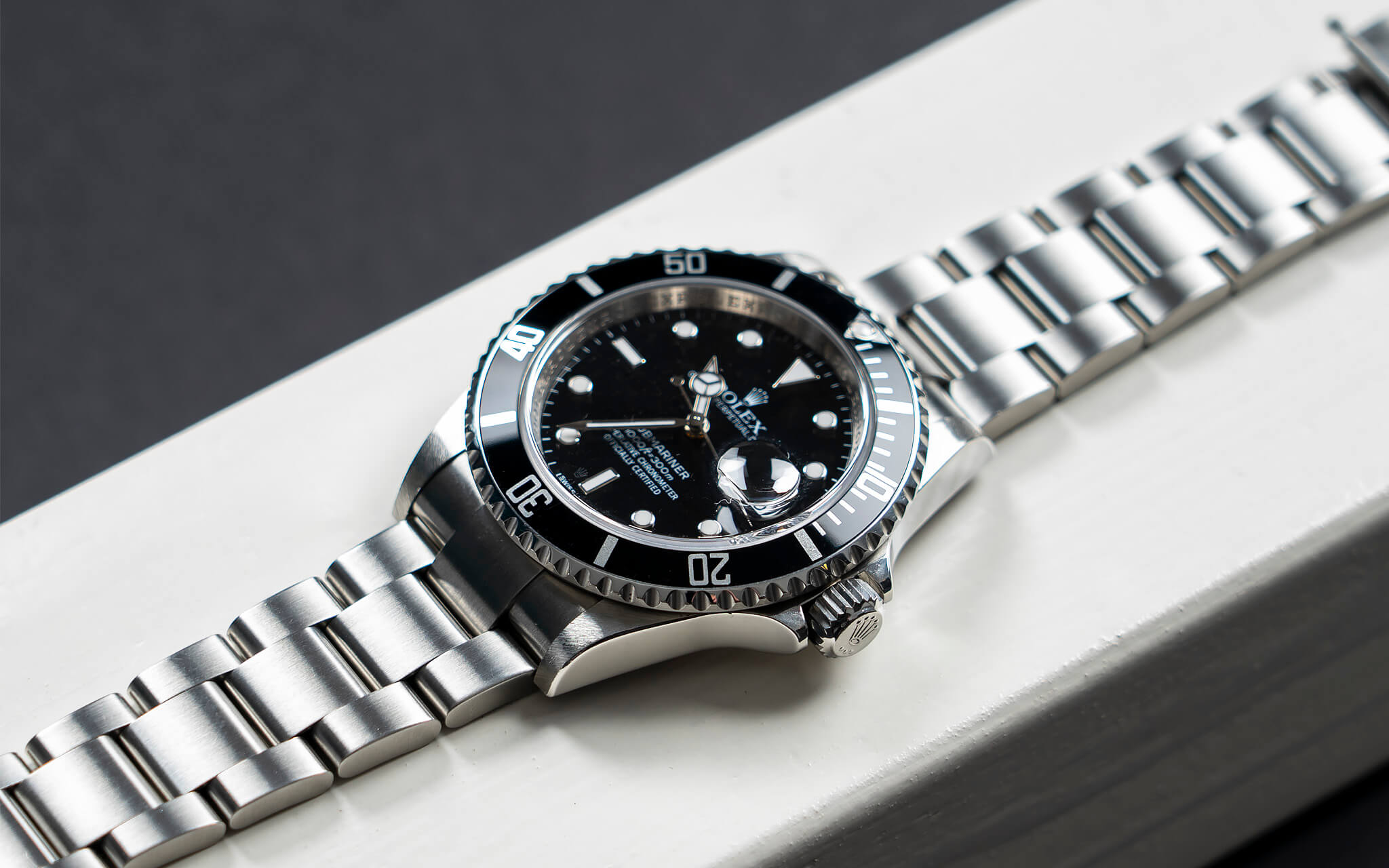 ROLEX SUBMARINER 16610 B&P