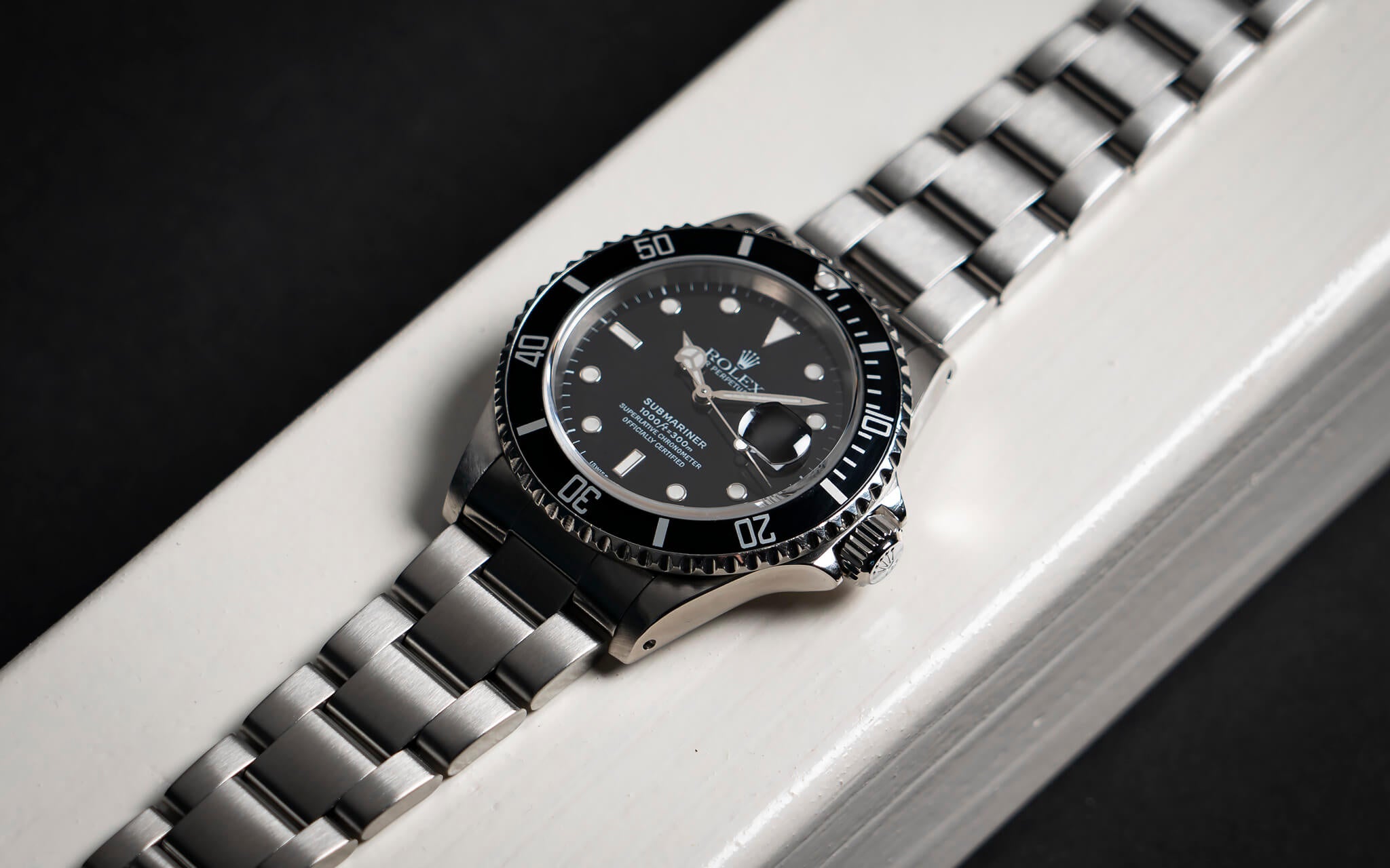 ROLEX SUBMARINER 16610 B&P