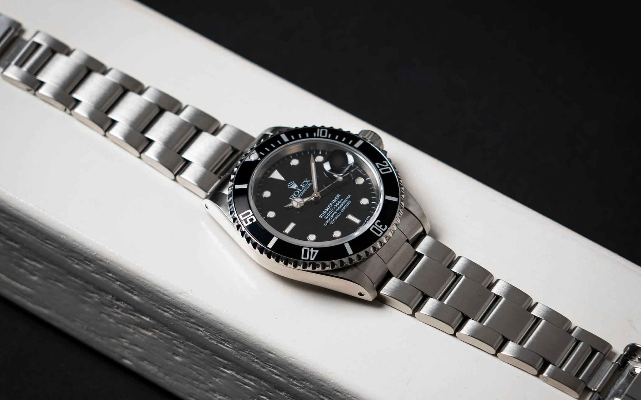 ROLEX SUBMARINER 16610 B&P