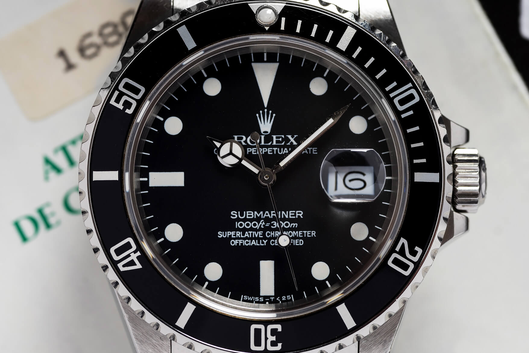 Rolex Submariner 16800(0)