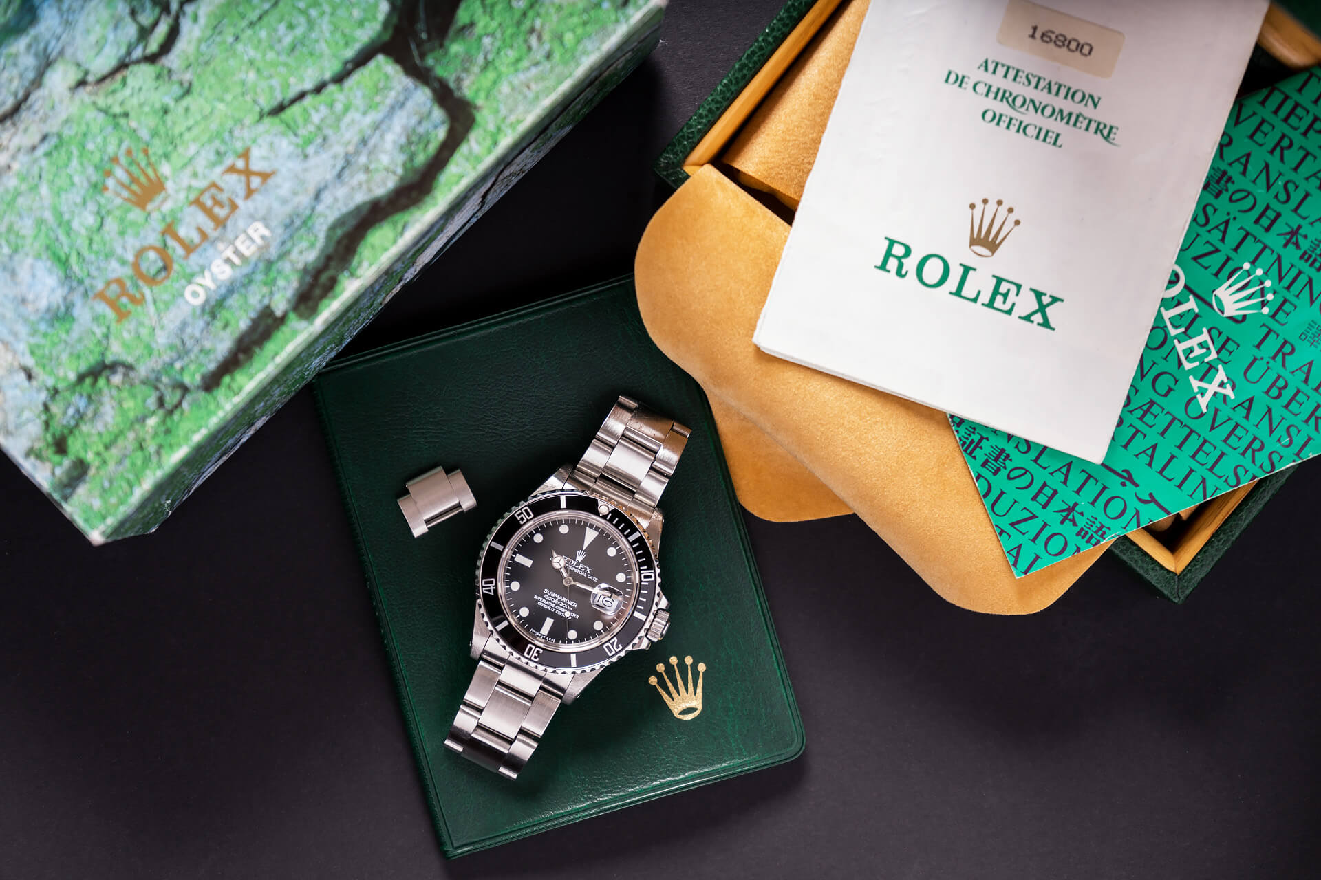 Rolex Submariner Date 168000 ‘Triple Zero’ B&P