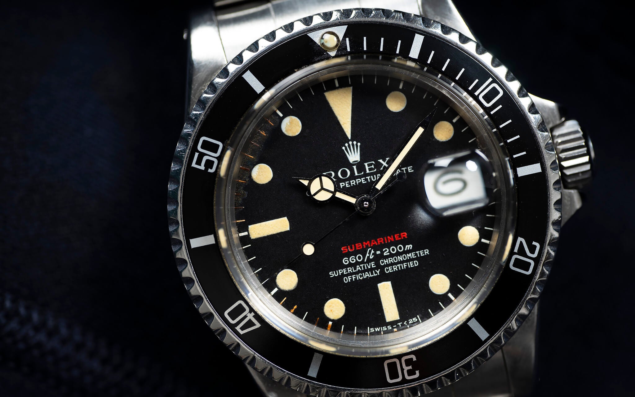 Rolex Submariner 1680 'MK4 Red Sub'