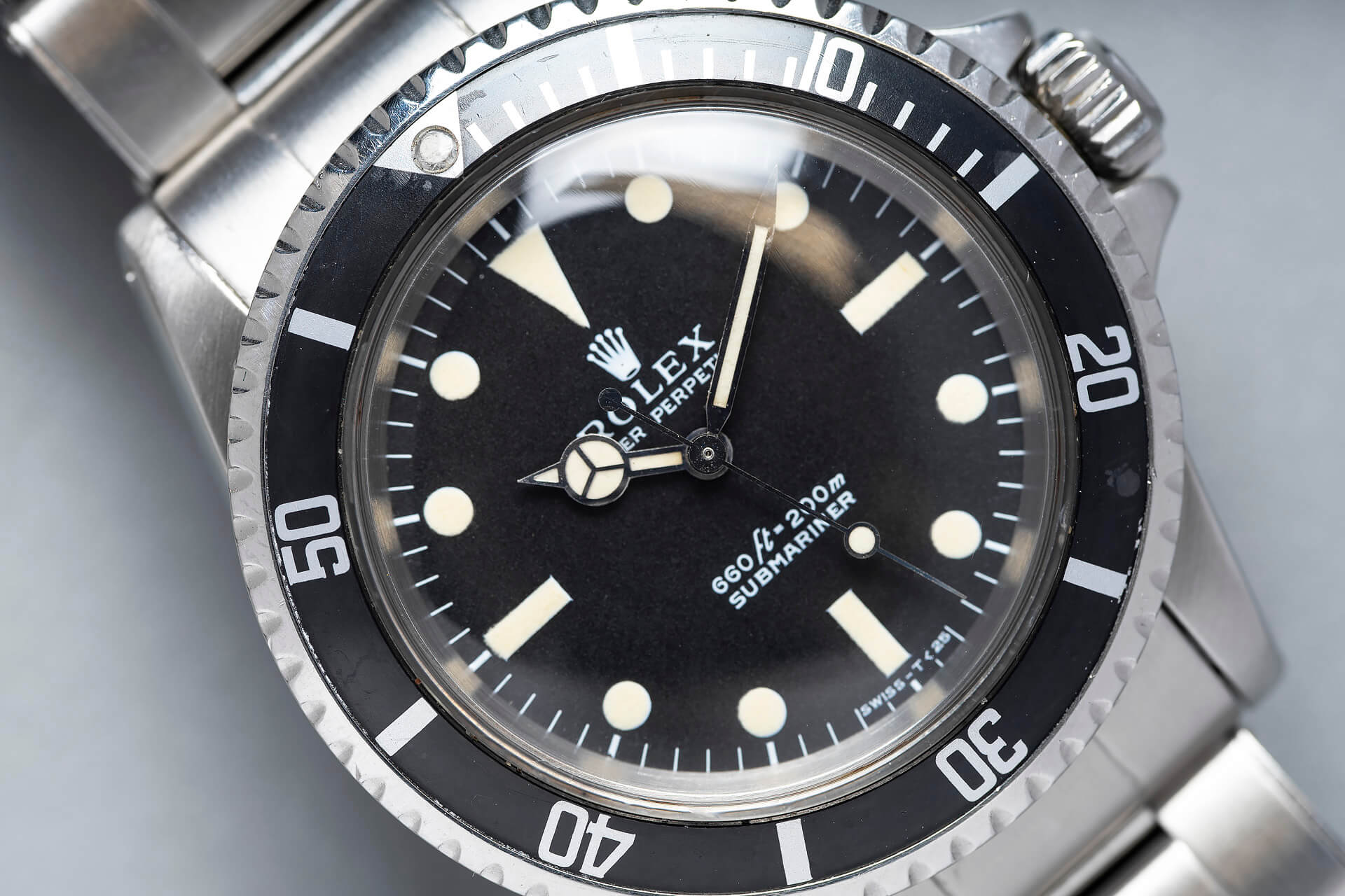 Rolex Submariner 5513 'Fat Font'