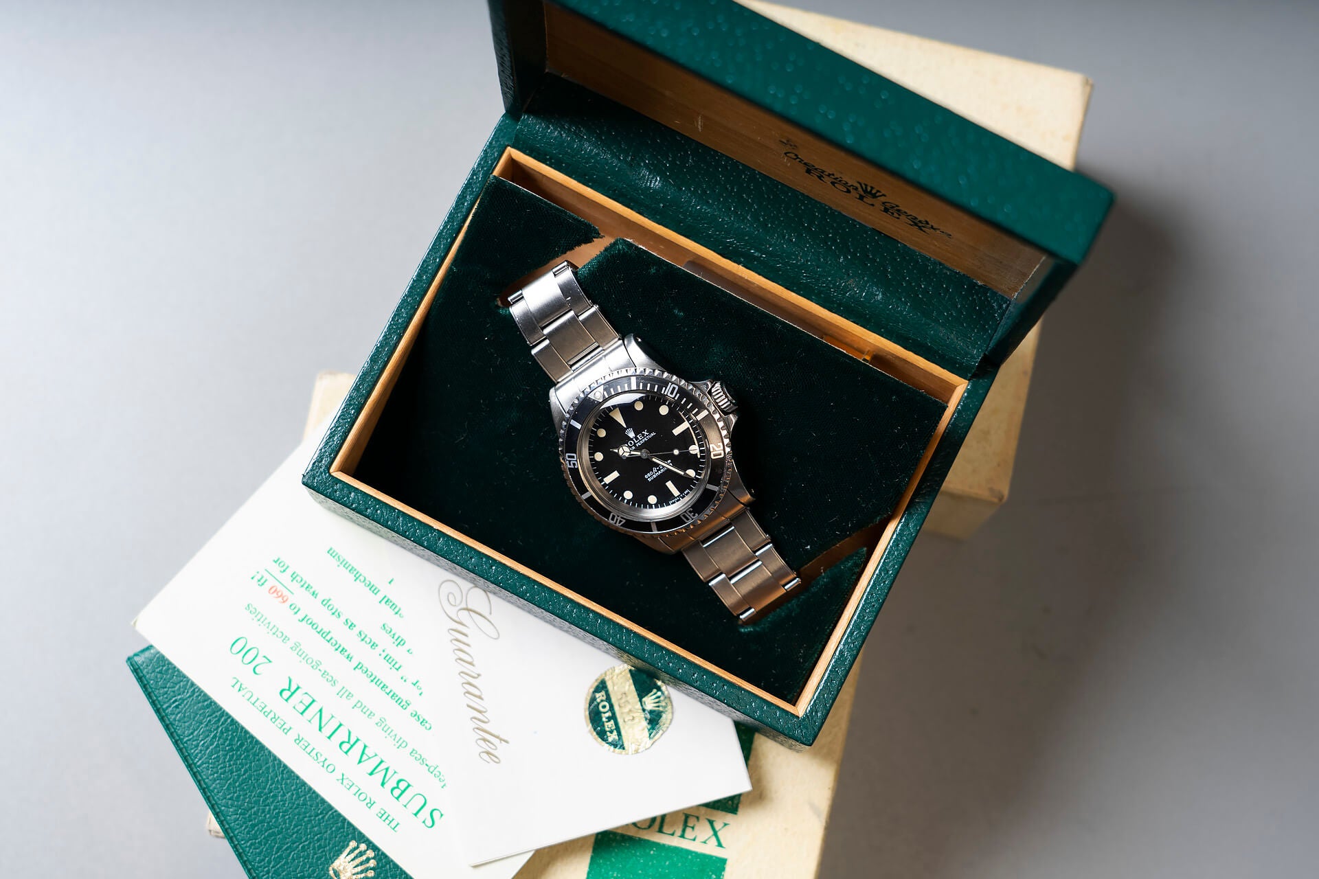 Rolex Submariner 5513 'Fat Font'