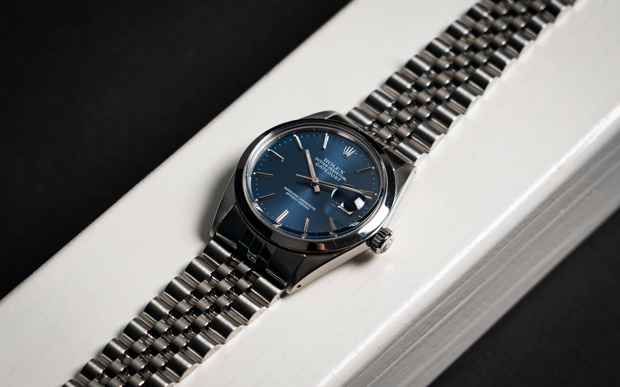 ROLEX DATEJUST 16000 ‘ELECTRIC BLUE’
