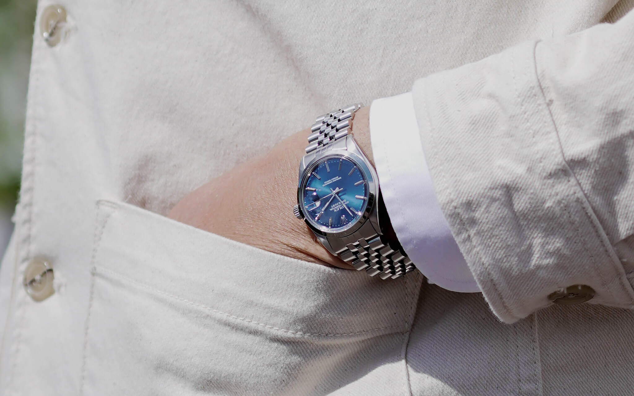 ROLEX DATEJUST 16000 ‘ELECTRIC BLUE’