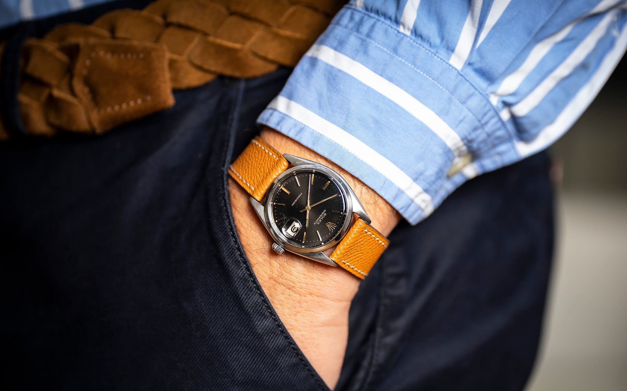 Rolex Oysterdate Ref. 6694 'Smokey Taupe'