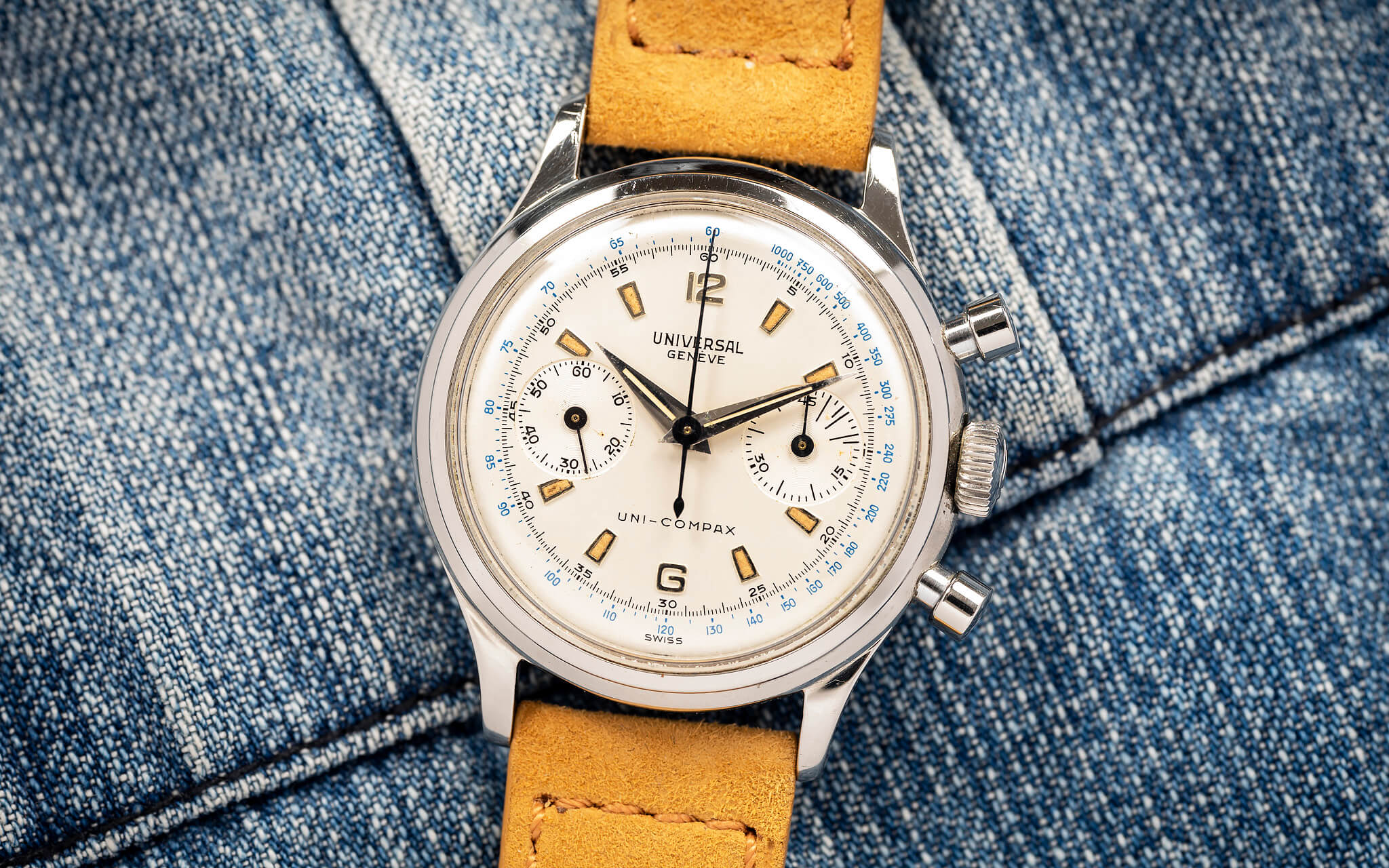 Universal Geneve Uni-Compax Tachymeter 22295.2