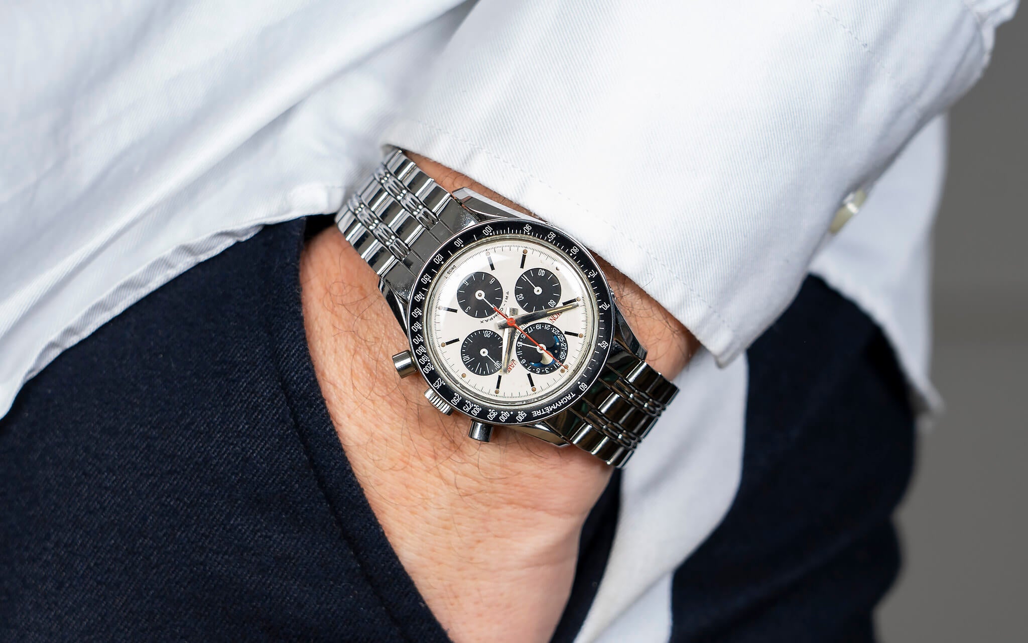 UNIVERSAL GENEVE TRI-COMPAX ‘ERIC CLAPTON’