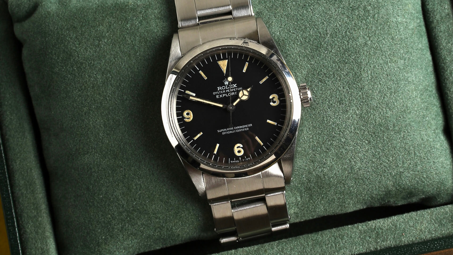 Rolex Explorer I MK1 'Frogfoot'