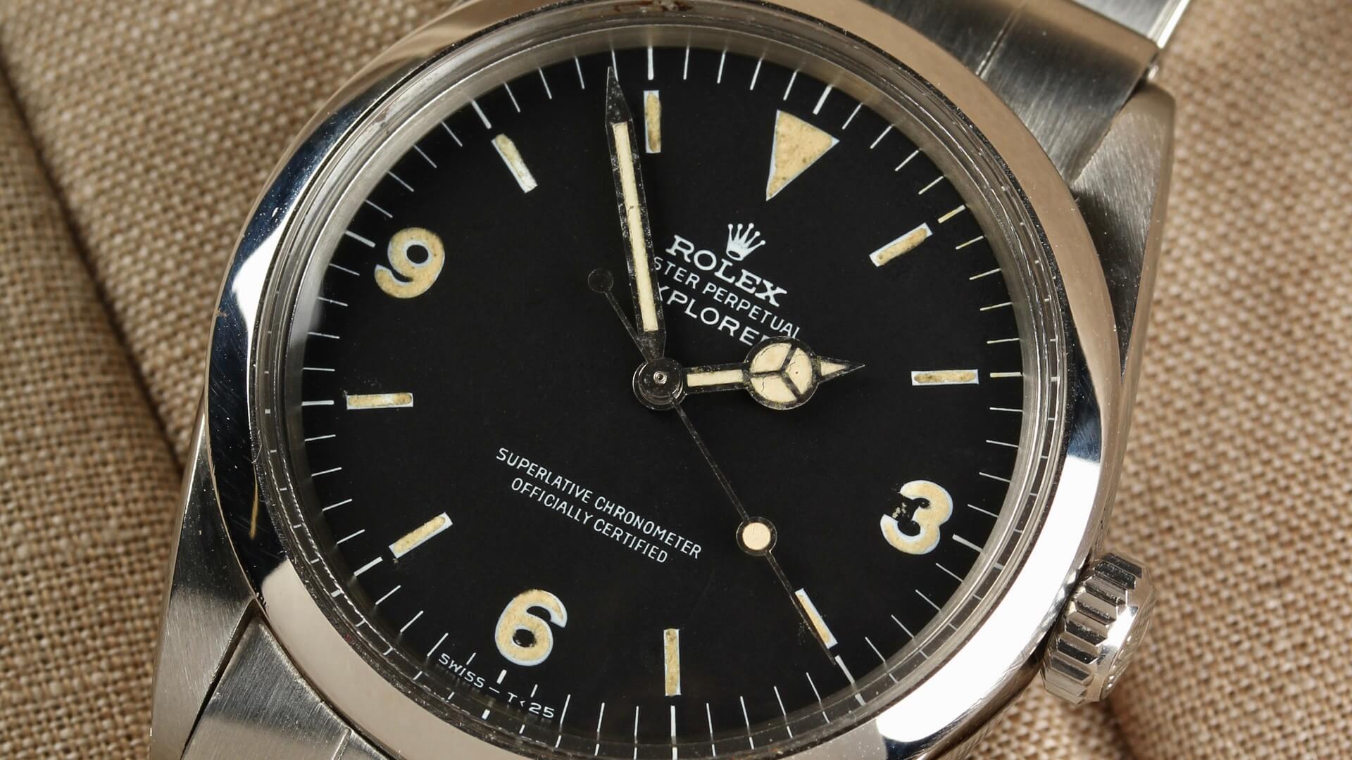 Rolex Explorer I MK1 'Frogfoot'
