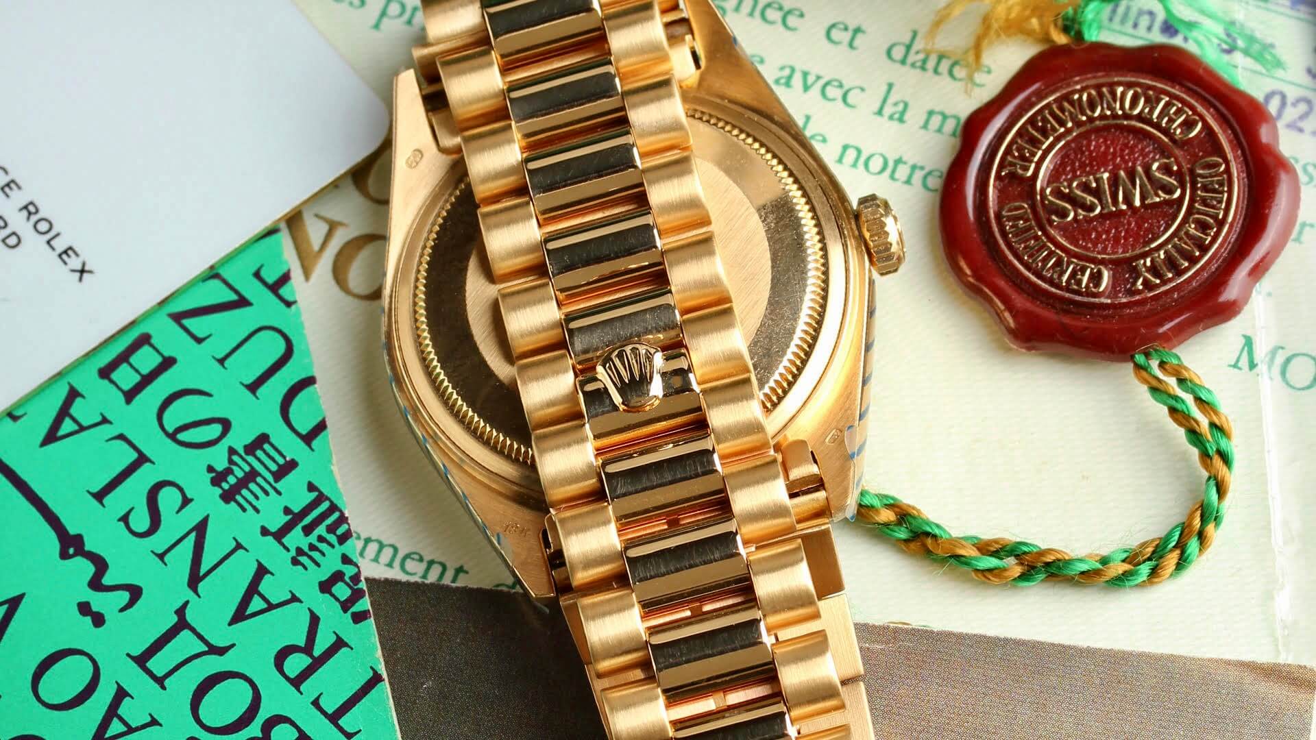 Rolex Day-Date 18038 'Arabic' B&P