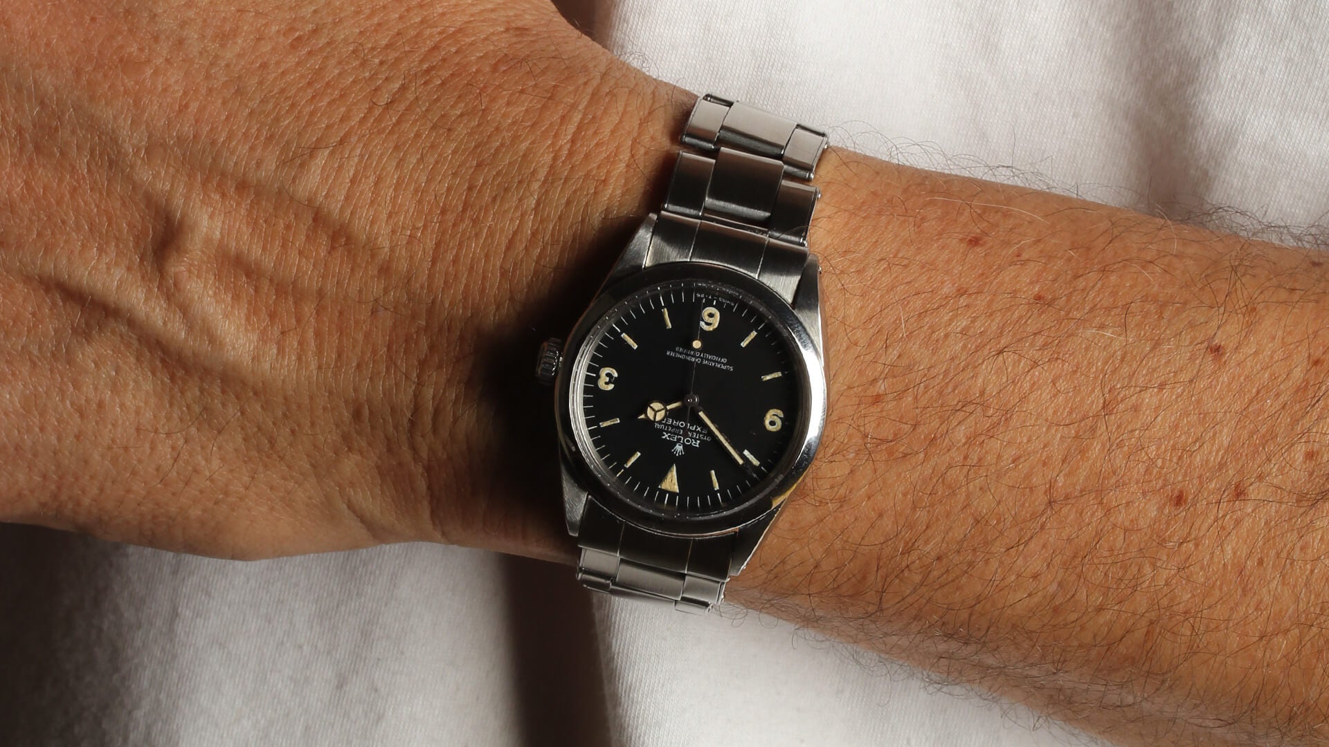 Rolex Explorer I MK1 'Frogfoot'